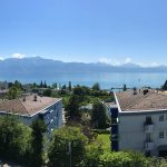 Pully, vue sur le lac Léman